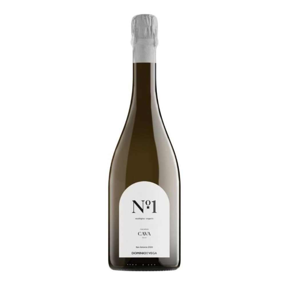 Wino Dominio De La Vega Cava No.1 Organic Brut 12% białe wytrawne 750 ml