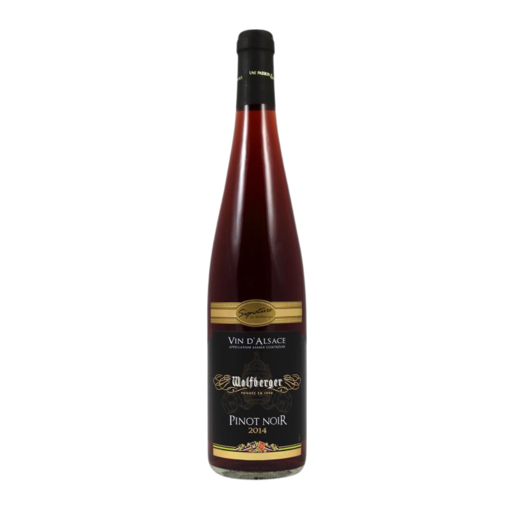 Wino Wolfberger Signature Pinot Noir AOC 13,5% czerwone wytrawne 750 ml