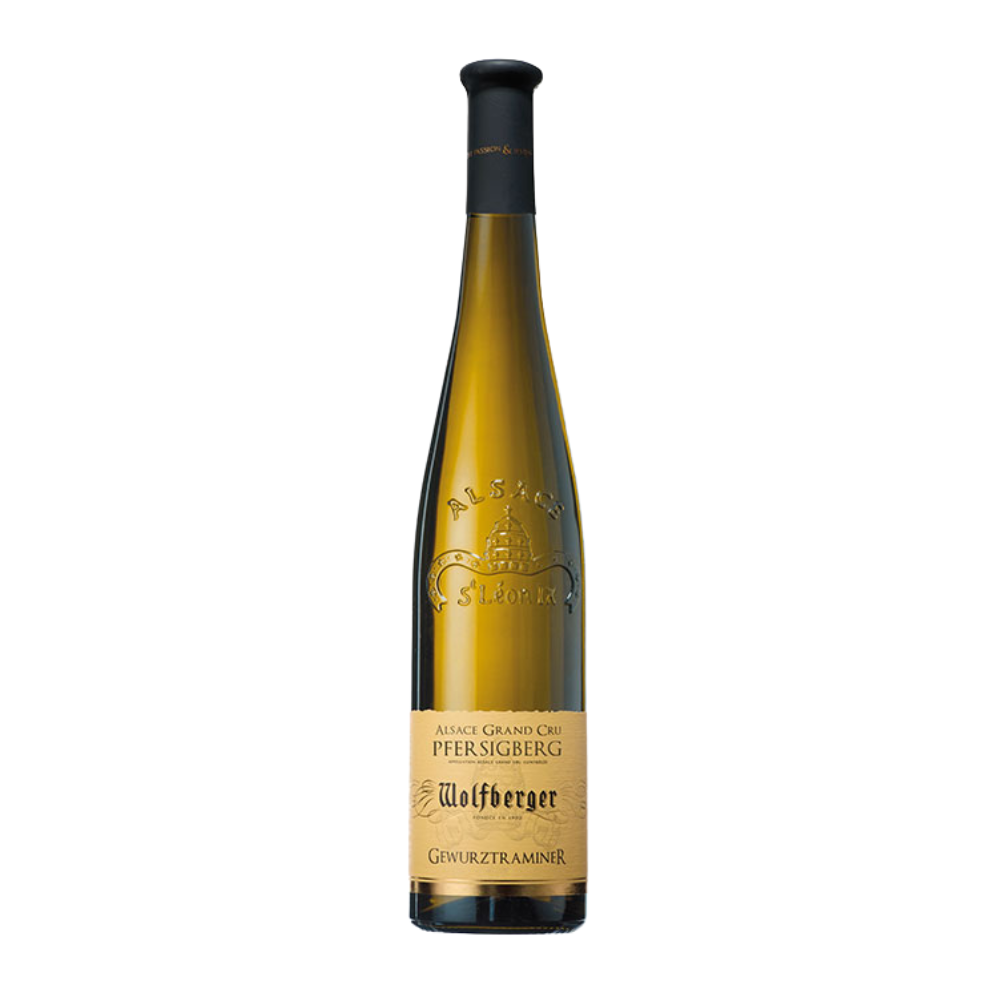 Wino Wolfberger Grand Cru Pfersigberg Gewurztraminer 14% białe wytrawne 750 ml