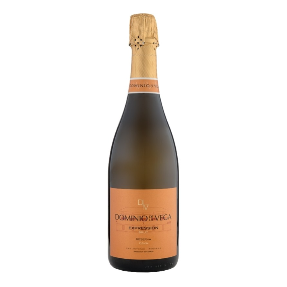 Wino Dominio De La Vega Expression Cava Brut Reserva 2018 11,5% białe wytrawne 750 ml