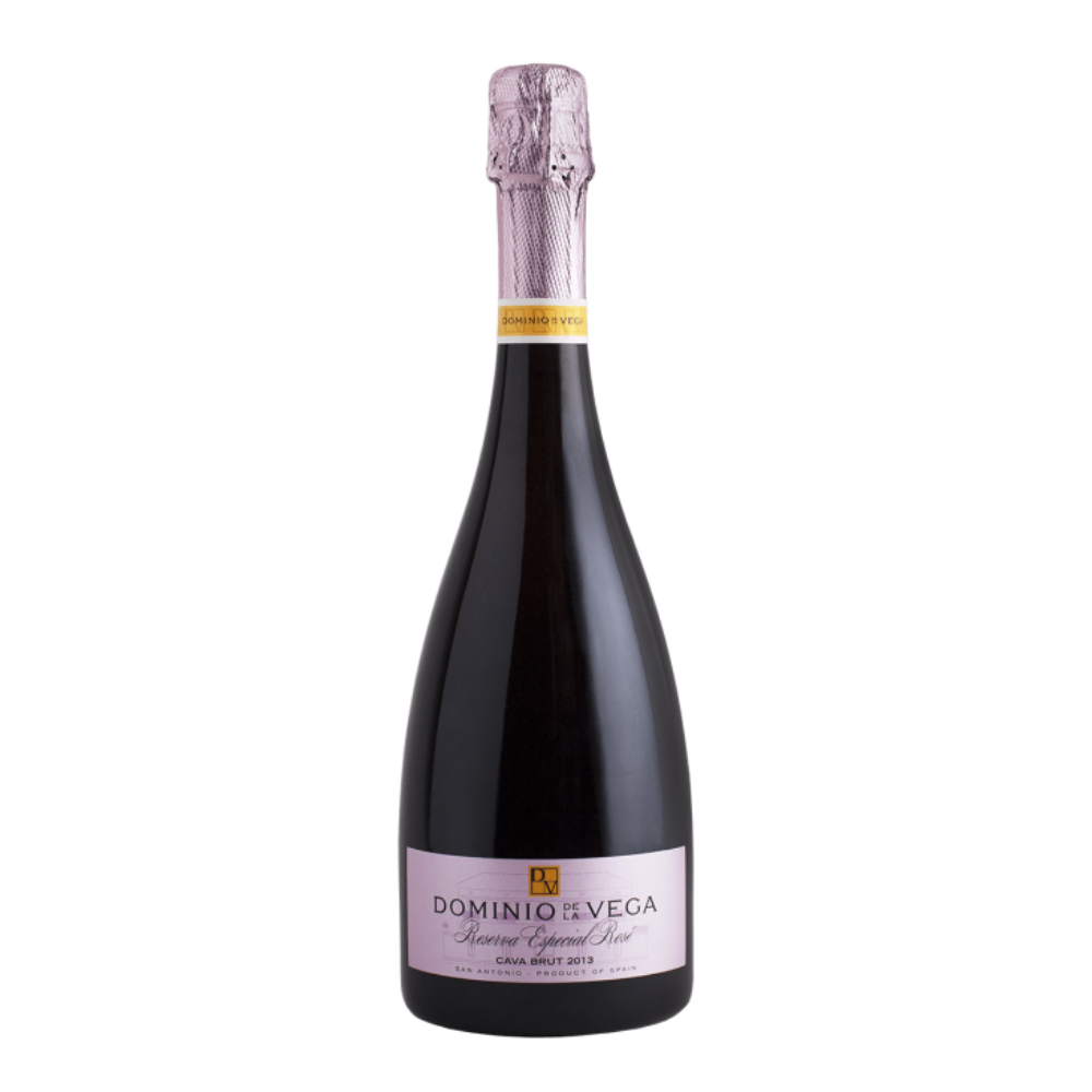 Wino Dominio De La Vega Cava Brut Reserva Especial Rose 2017 12,5% różowe wytrawne 750 ml