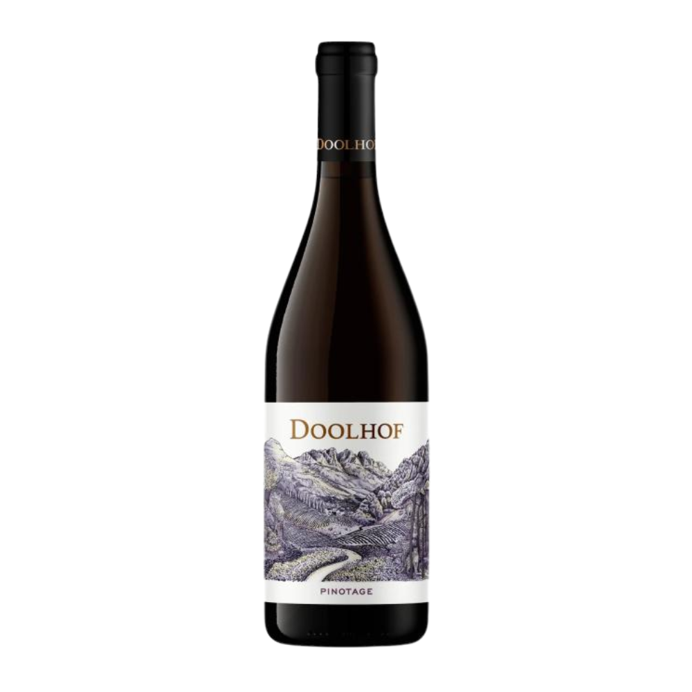 Wino Doolhof Mountain Range Pinotage 2022 14% czerwone wytrawne 750 ml