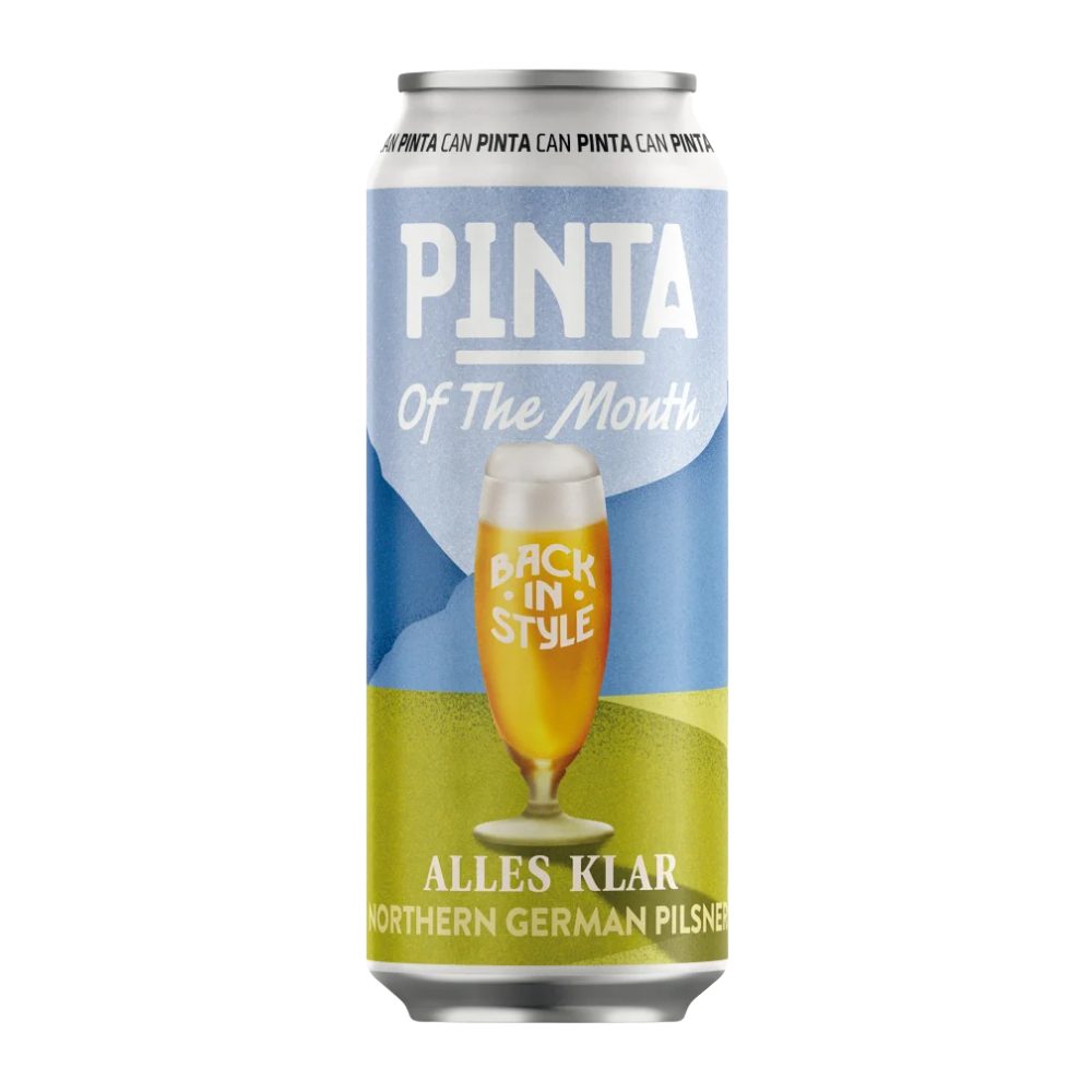 Piwo Pinta Alles Klar Northen German Pils 5,5% 500 ml puszka