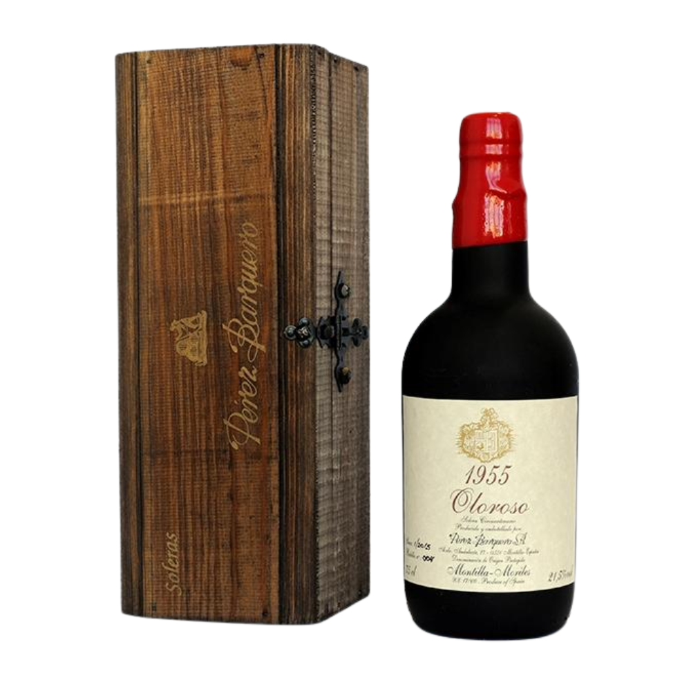 Wino wzmacniane Perez Barquero Sherry Solera Cincuent 1955 Oloroso 21,5% 750 ml