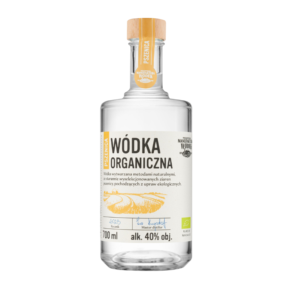 Wódka Organiczna Pszenica Wielkopolska Manufaktura Wódek 40% 700 ml