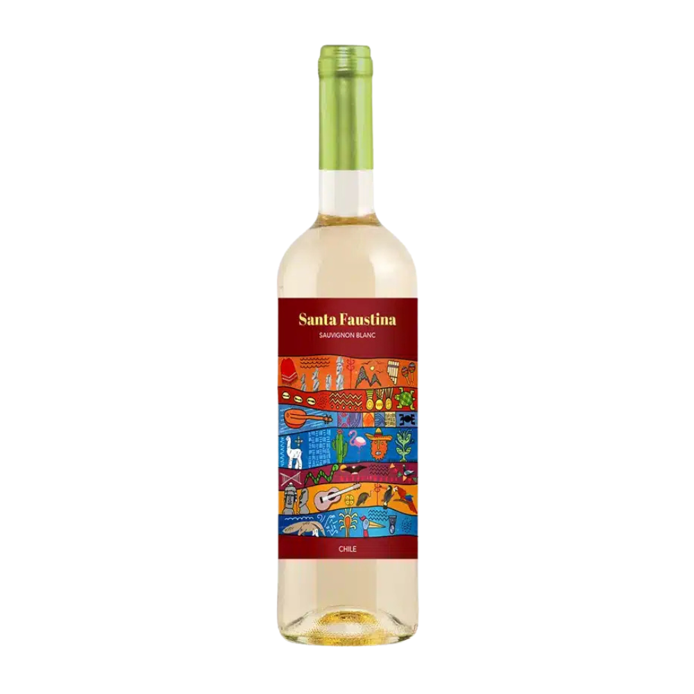 Wino Santa Faustina Sauvignon Blanc 13% białe wytrawne 750 ml