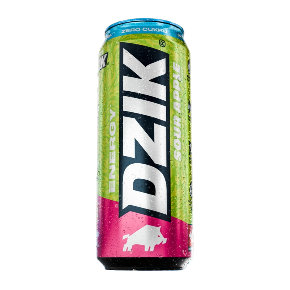 Napój energetyczny Dzik Energy Zero Kalorii Sour Apple 500 ml