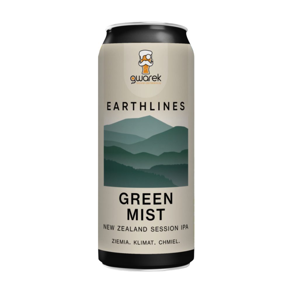 Piwo Gwarek Green Mist New Zealand Session IPA 5% 500 ml puszka