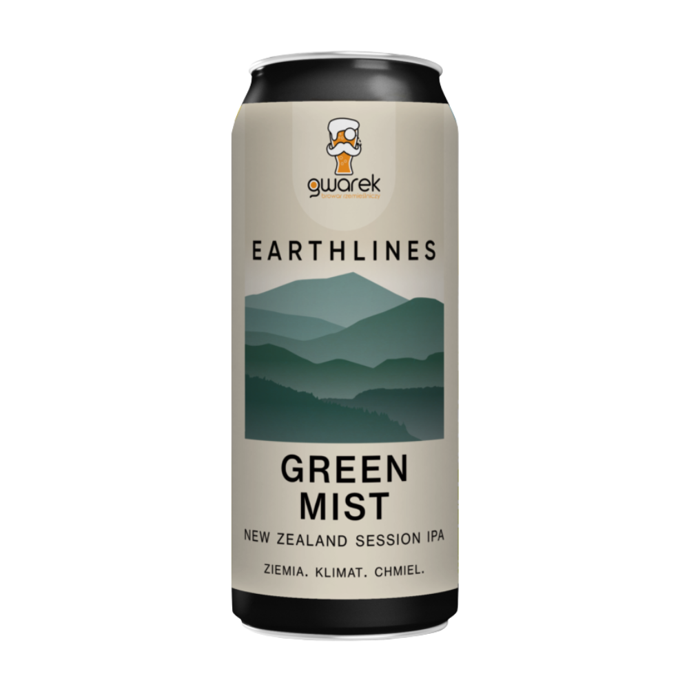 Piwo Gwarek Green Mist New Zealand Session IPA 5% 500 ml puszka