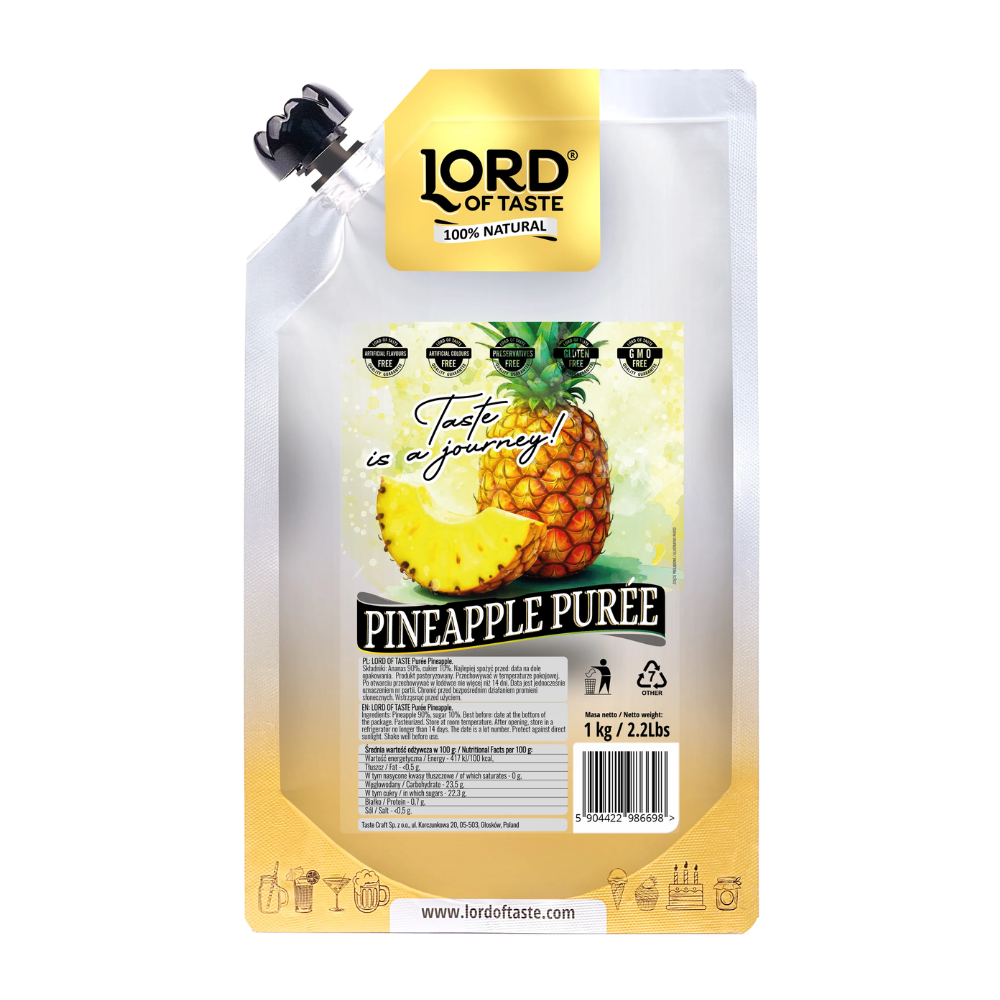Puree Lord of Taste Ananas 1 kg