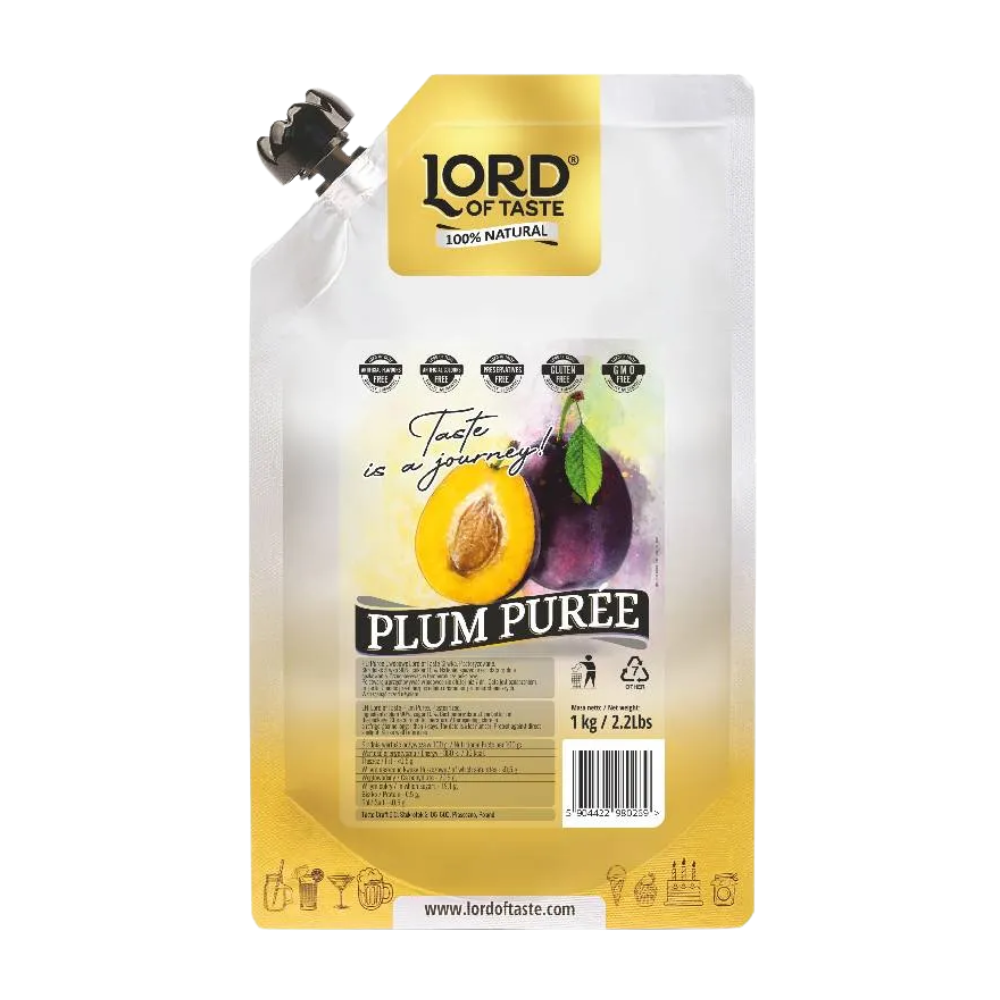 Puree Lord of Taste Śliwka 1 kg