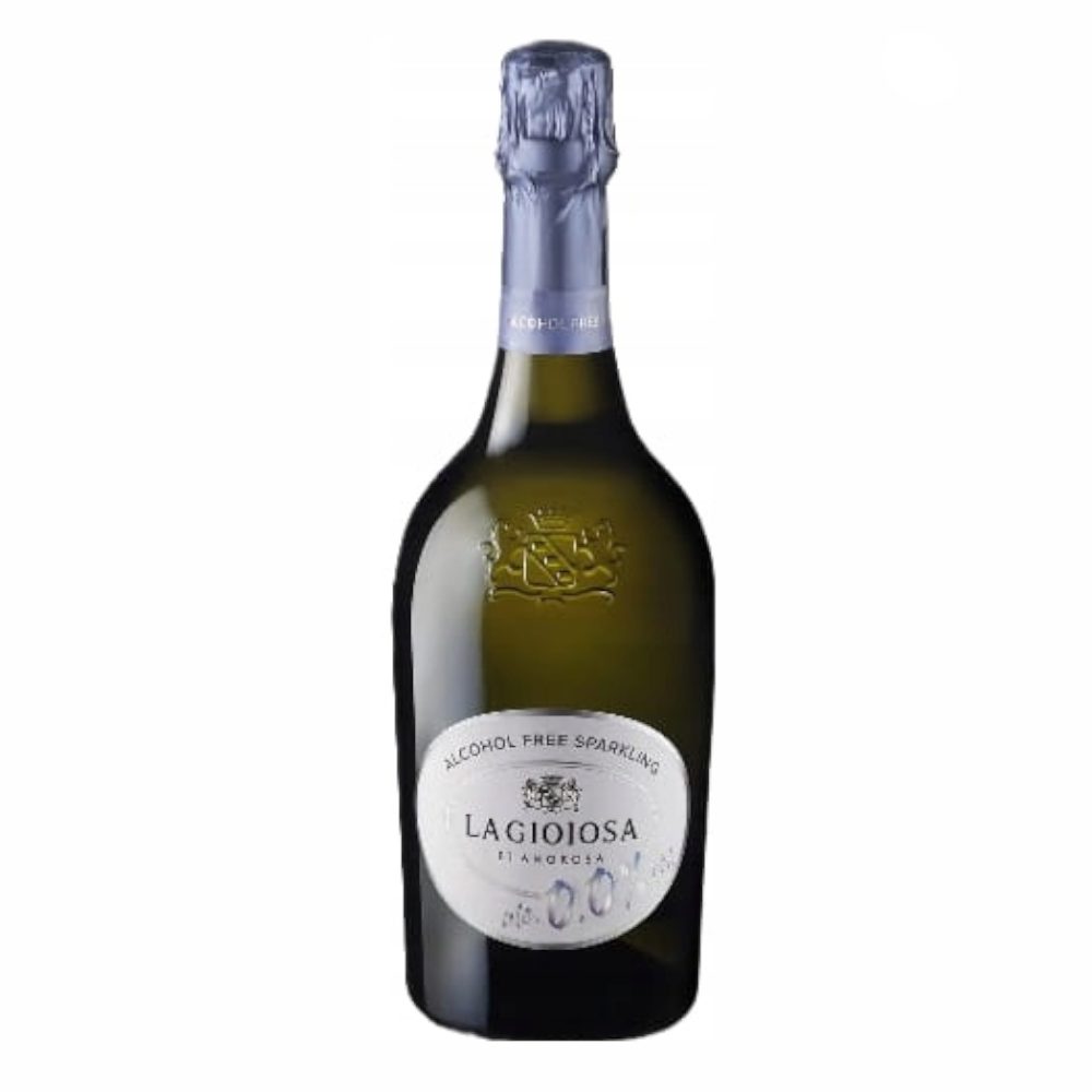 Wino Musujące Gioiosa 0% białe wytrawne 750 ml