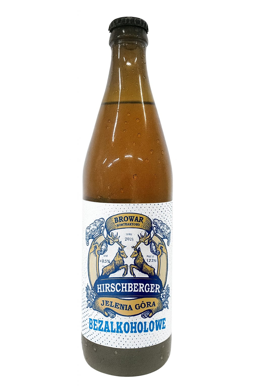 Piwo Hirschberger Bezalkoholowe 0% 500 ml