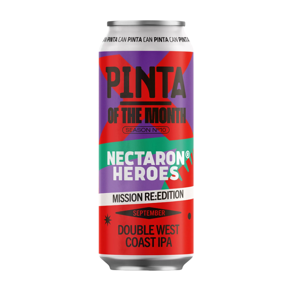 Piwo Pinta Nectaron Heroes Double West Coast IPA 8% 500 ml puszka