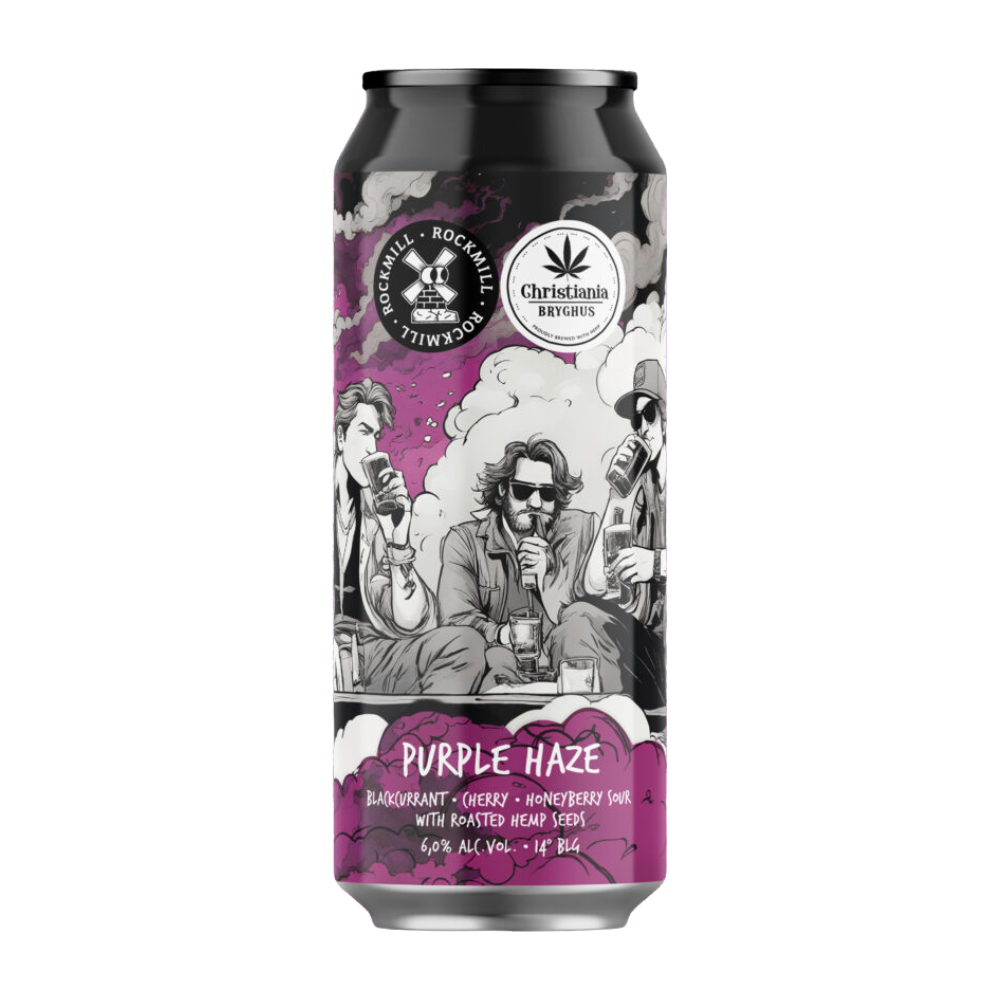 Piwo Rockmill Purple Haze 6% 500 ml puszka