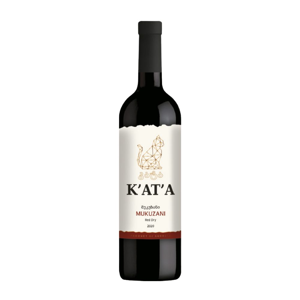Wino K’AT’A Mukuzani 13% czerwone wytrawne 750 ml