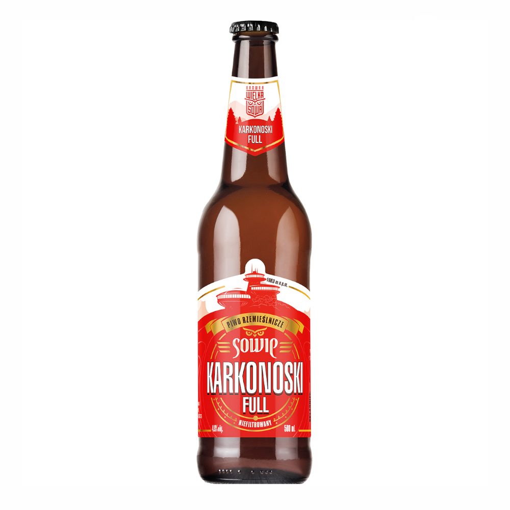Piwo Sowie Karkonoski Full 4,9% 500 ml