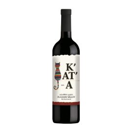 Wino  K’AT’A Alazani Red Semi Sweet 11,5% czerwone półsłodkie 750 ml