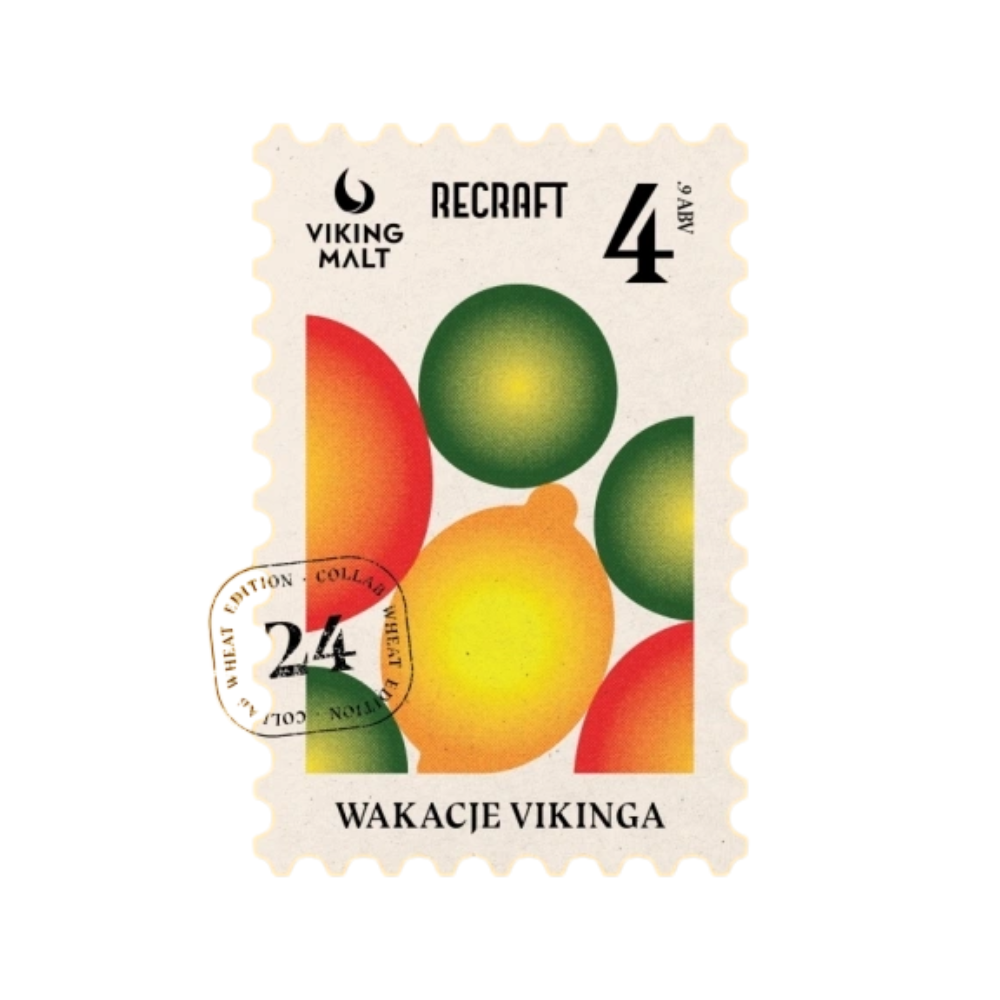 Piwo Recraft Wakacje Wikinga American Wheat 4,9% 30l keg