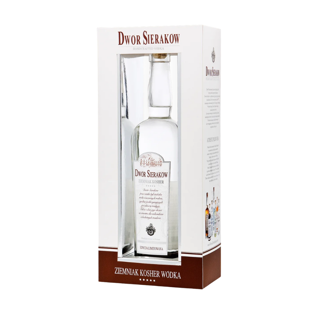Wódka Dwór Sieraków Ziemniak Kosher w pudełku 40% 700 ml