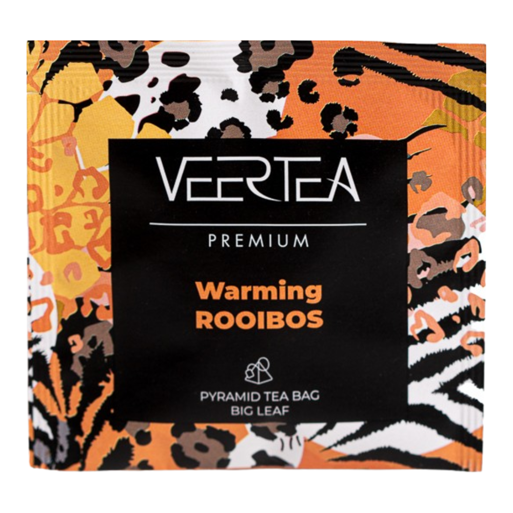 Herbata Veertea Premium Warming Rooibos Piramidka 40 sztuk