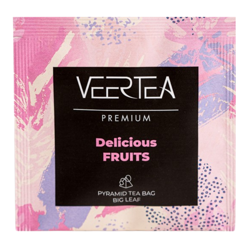Herbata Veertea Premium Delicious Fruits Piramidka 40 sztuk