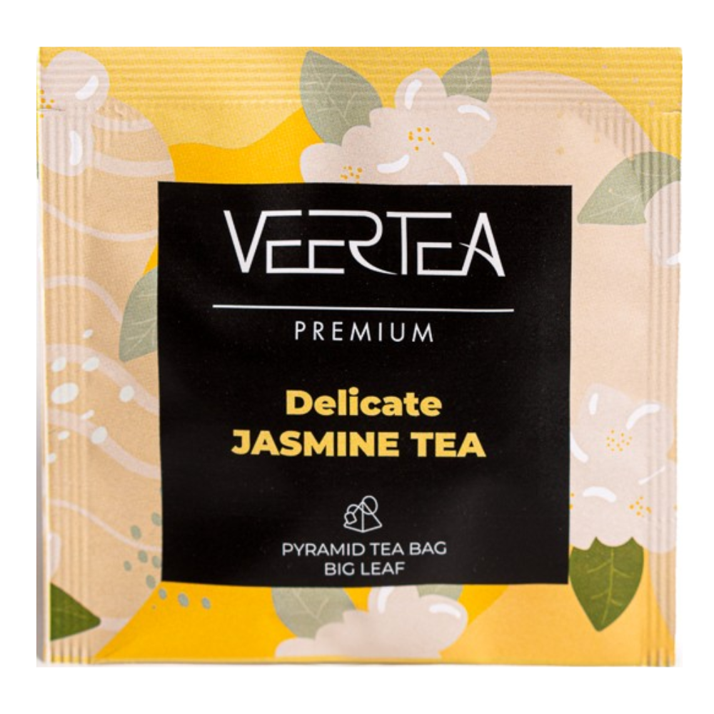 Herbata Veertea Premium Delicate Jasmine Piramidka 40 sztuk