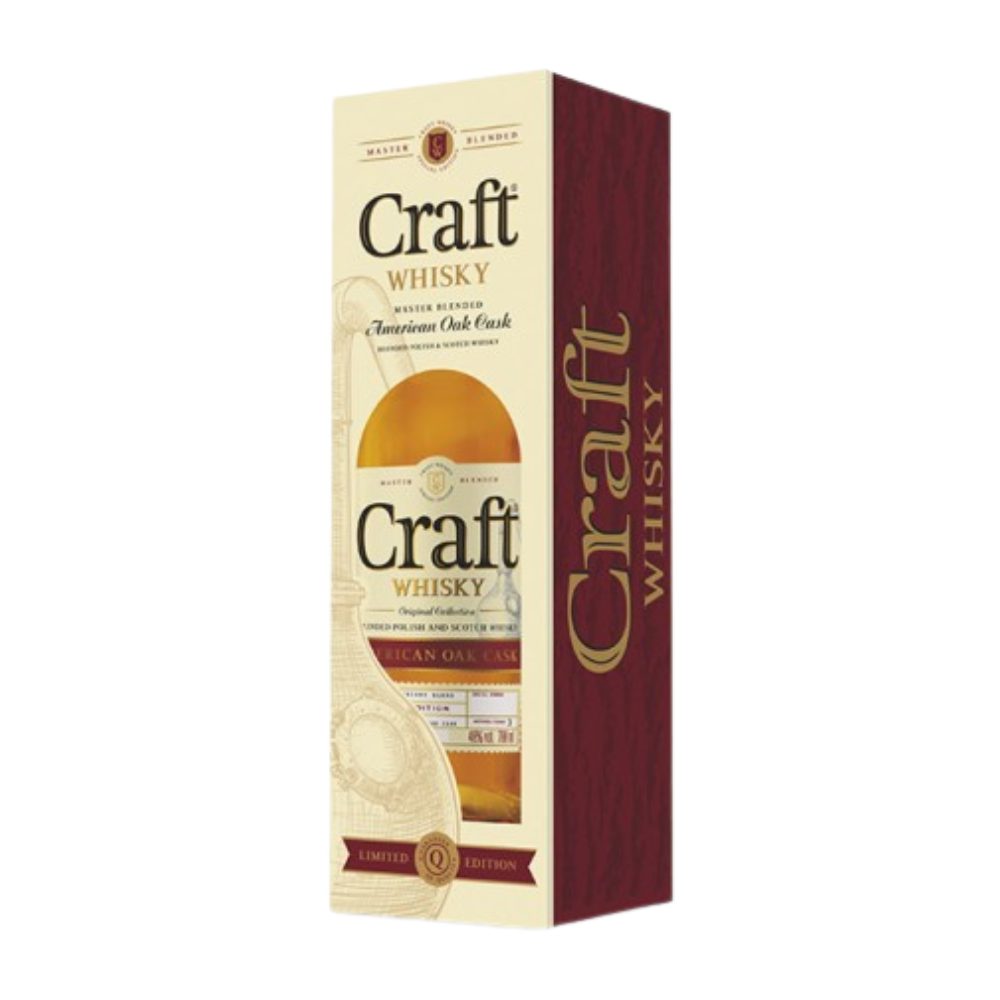 Whisky Craft Blended Polish & Scotch 40% 700 ml kartonik