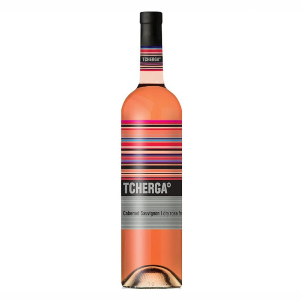 Wino Tcherga Rose Cabernet Sauvignon 12% różowe wytrawne 750 ml