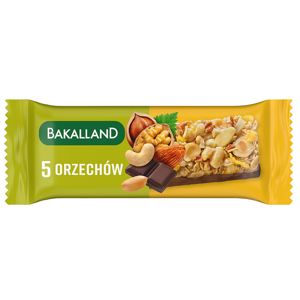 Baton Bakalland BA! 5 Orzechów 40 g