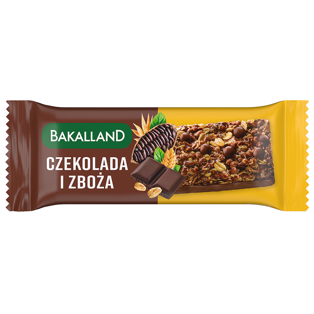 Przekąska Bakalland Baton Musli Czekolada 40 g