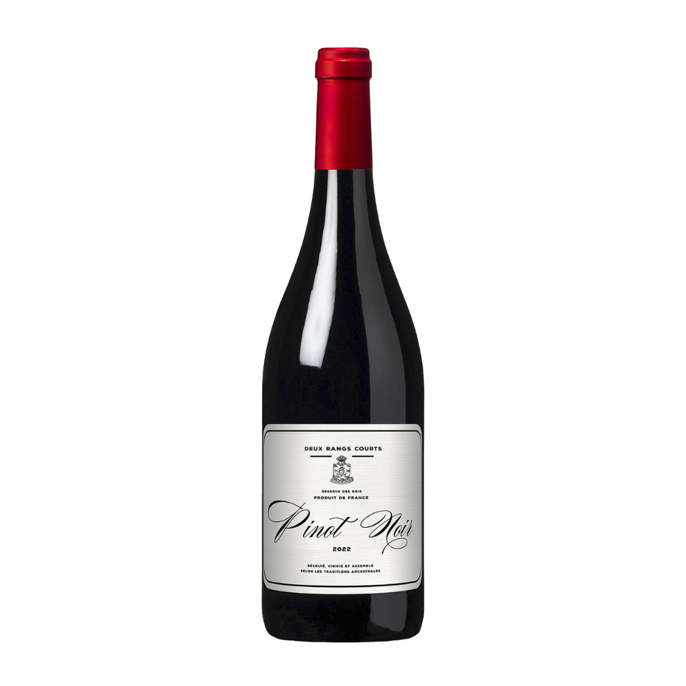 Wino Deux Rangs Courts Pinot Noir 13% czerwone wytrawne 750 ml