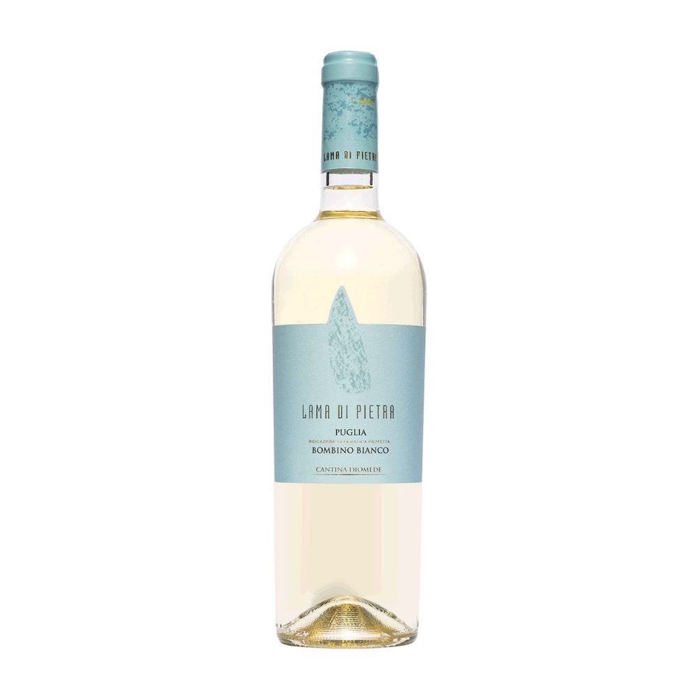 Wino Lama di Pietra Bombino Bianco 12% białe wytrawne 750 ml