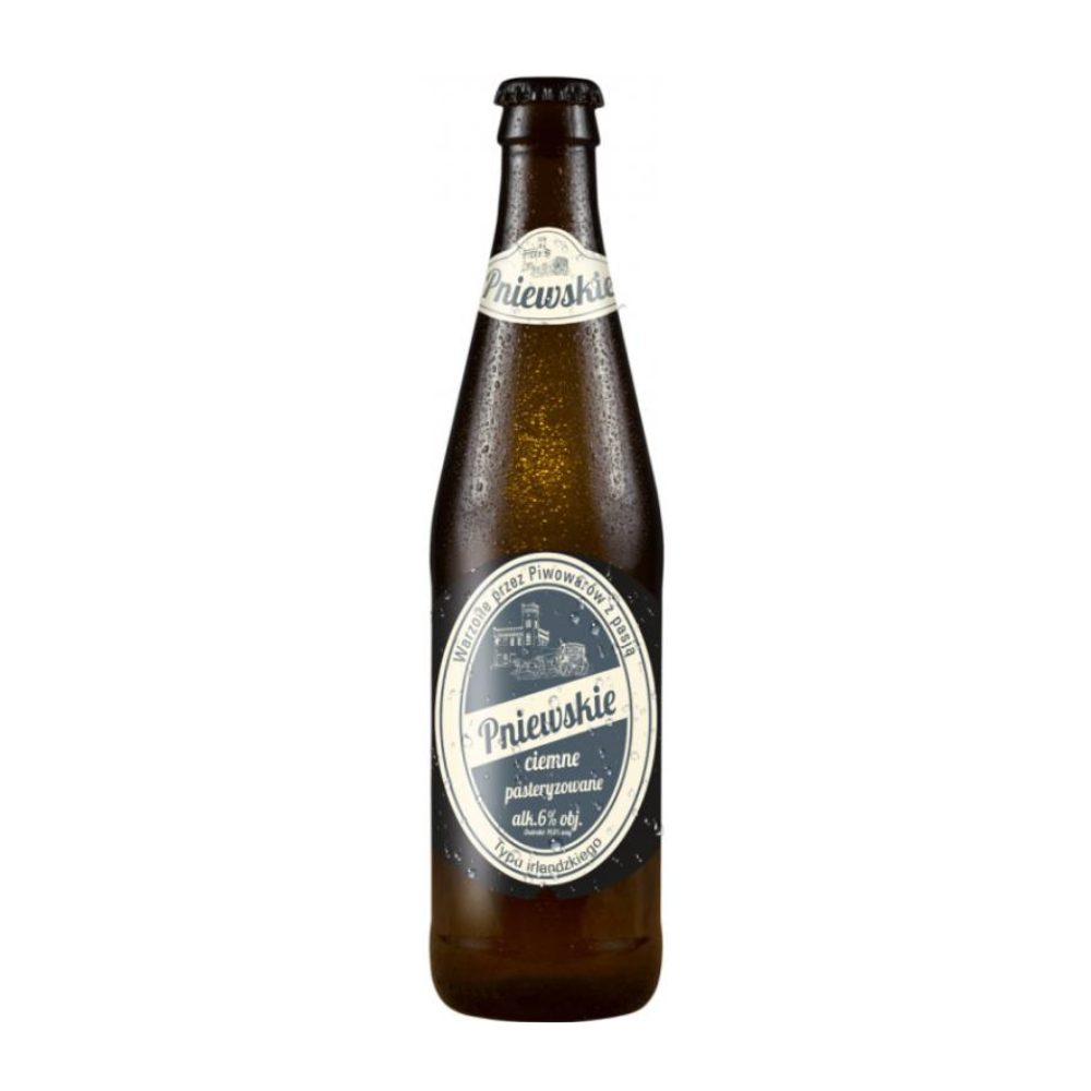 Piwo Pniewskie Ciemne 6% 500 ml