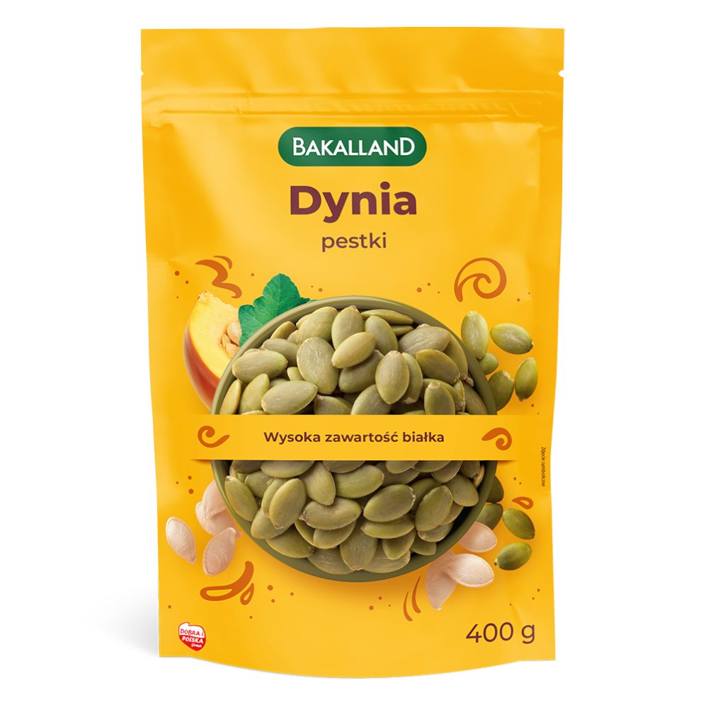 Przekąska Bakalland Pestki Dyni Łuskane 400 g