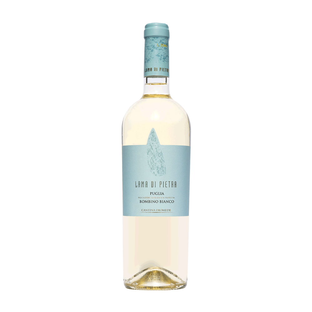 Wino Lama di Pietra Bombino Bianco 12% białe wytrawne 750 ml