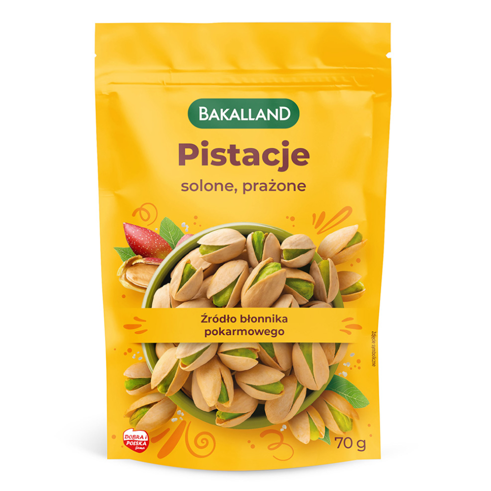 Przekąska Bakalland Pistacja prażone 70 g