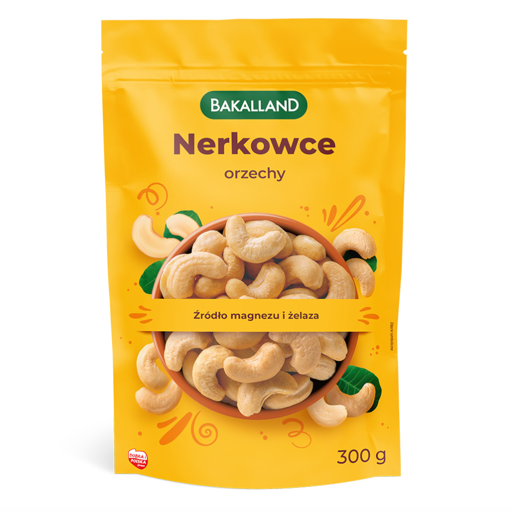 Przekąska Bakalland Orzechy nerkowca 300 g