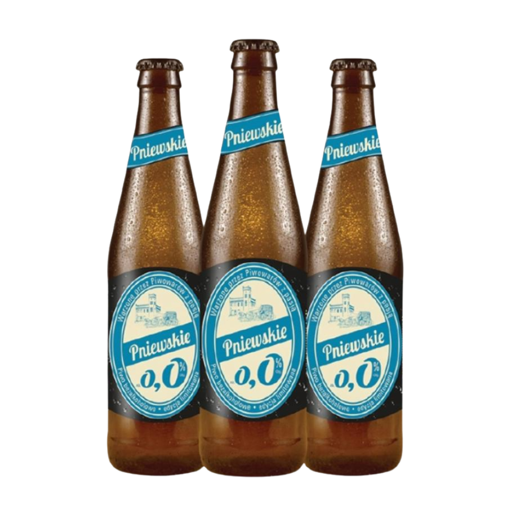Piwo Pniewskie Bezalkoholowe 0% 500 ml