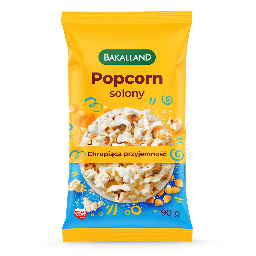 Przekąska Bakalland Popcorn Solony 90 g