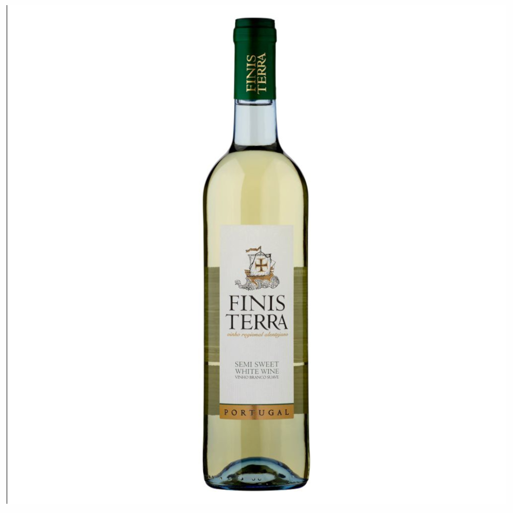 Wino Finisterra 12,5% białe półsłodkie 750 ml