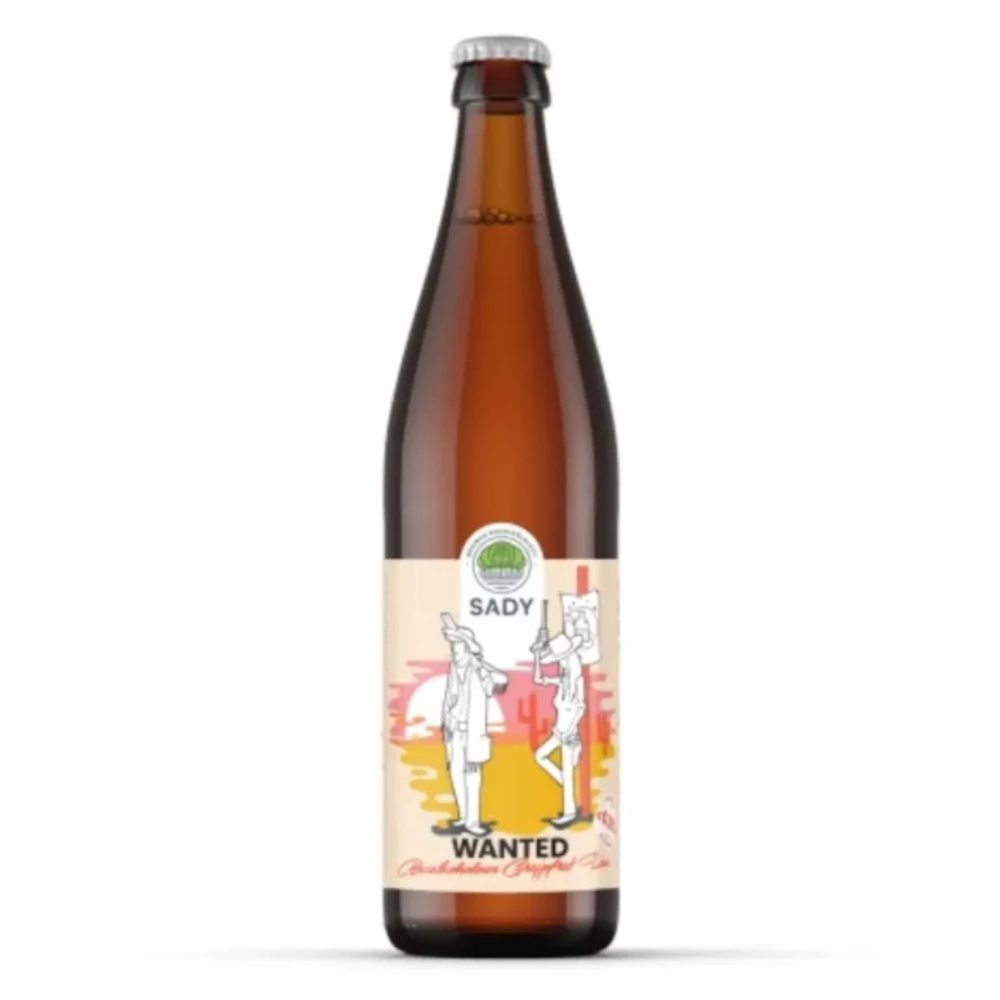 Piwo Sady Grejpfrut i Liczi Wanted 0% 500 ml