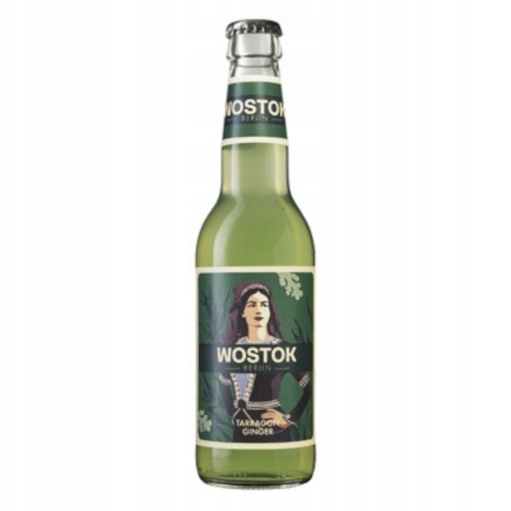 Napój Wostok Berlin Ginger Vegan estragon imbir pomaracza 330 ml