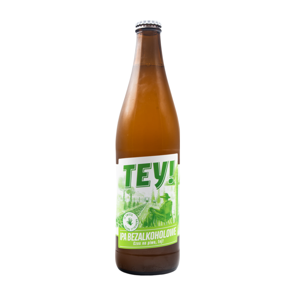 Piwo Sady Tey! IPA z Trawą Cytrynową 0,5% 500 ml