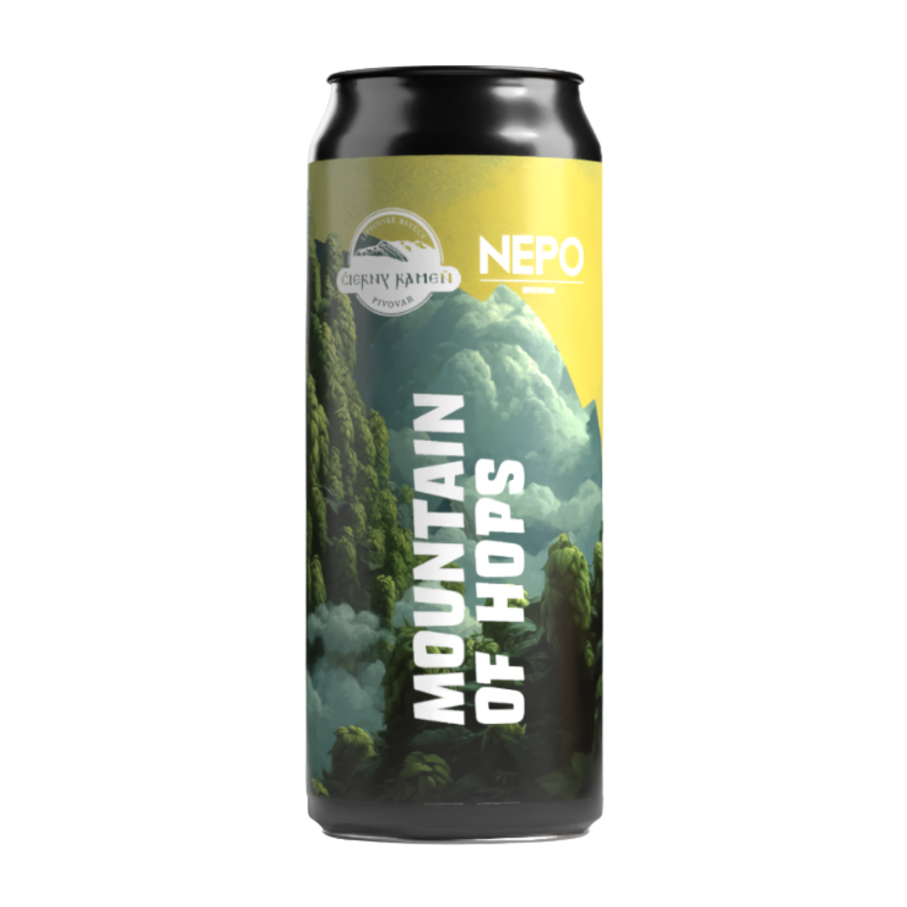 Nepomucen Mountain Of Hops Cierny Kamen Pivovar 4,8% 500 ml puszka