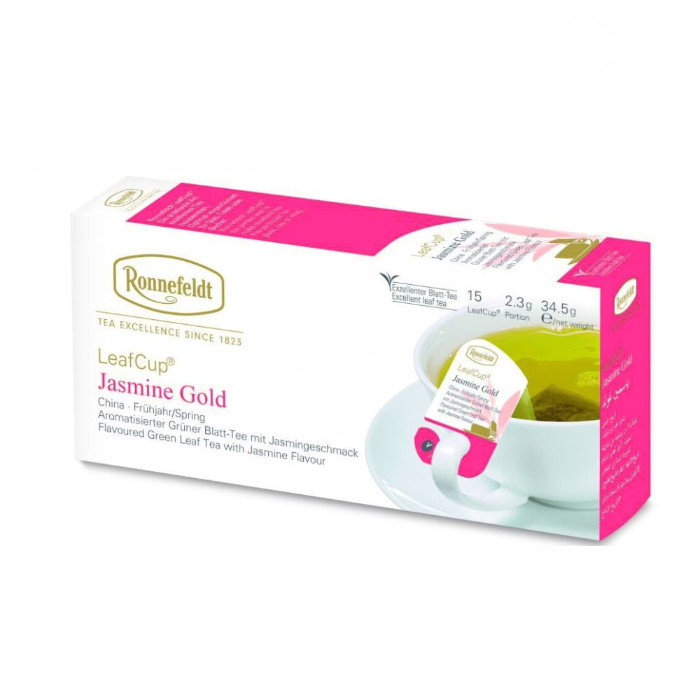 Zielona Herbata Ronnefeldt Leaf Cup Jasmine Gold 15 x 2,3g