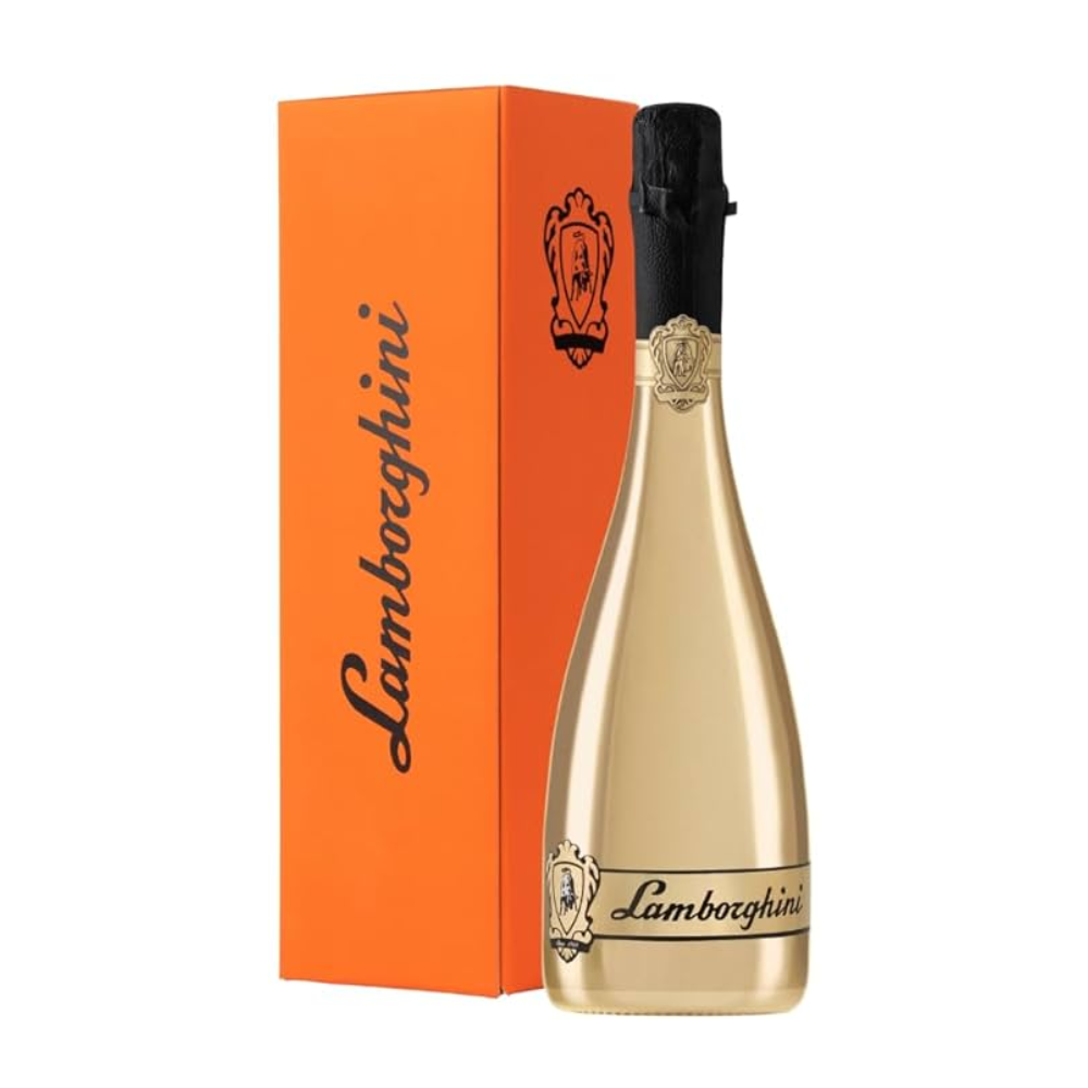 Wino Lamborghini Sparkling Gold Bezalkoholowe 0% białe wytrawne 750 ml kartonik