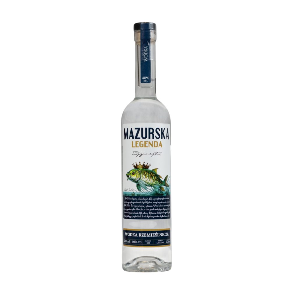Wódka Mazurska Legenda Czysta 40% 500 ml