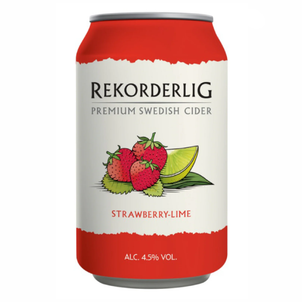 Cydr Rekorderlig Truskawka-Limonka 4,5% 330 ml