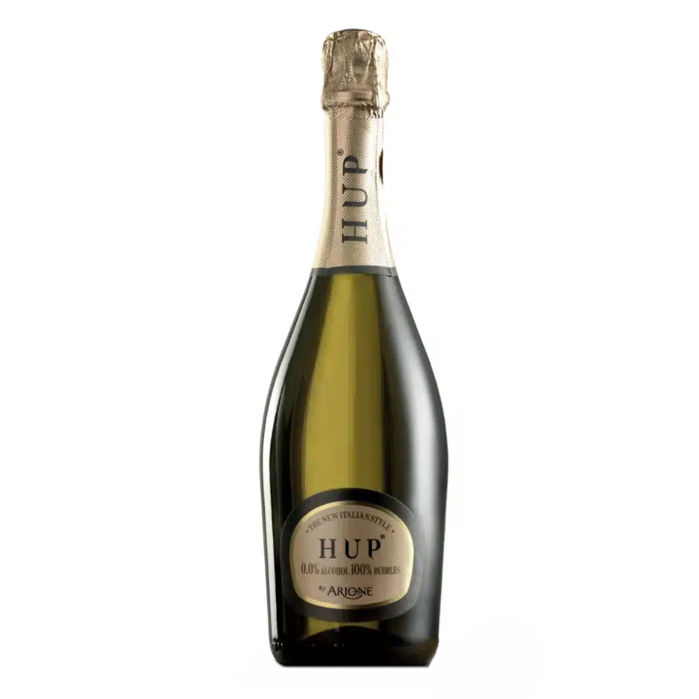 Wino Musujące Arione Hup Bianco 0% białe 750 ml